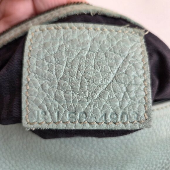 EUC & Vintage Coach Sonoma Flap Bag Natural Grain (#4903) in Aqua - Picture 12 of 15